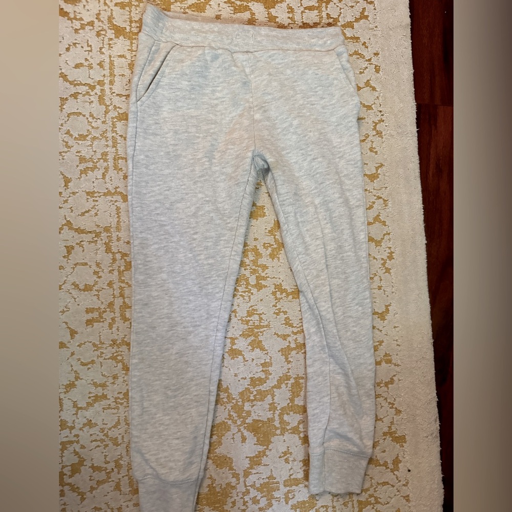 Zara Girls Cozy Kids Gray Sweatpants